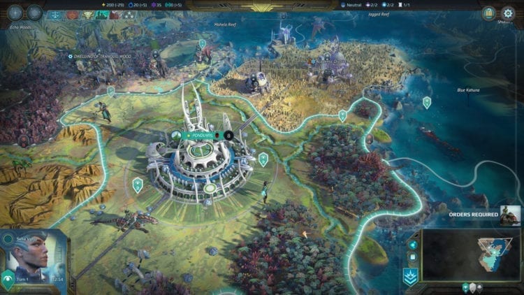 Age of Wonders Руководство по основам Planetfall Colonies Resources Секретные технологии 
