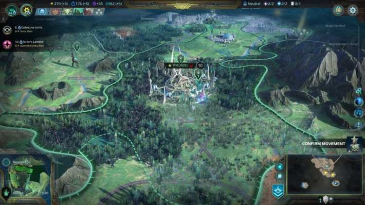 Age Of Wonders Planetfall Technical Review Graphics Comparison Map Ultra