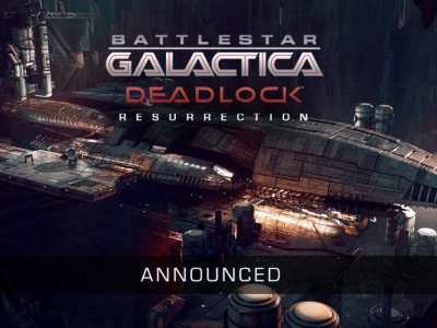 Battlestar Galactica Deadlock: Resurrection rises on August 29