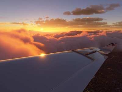 Microsft Flight Simulator 2020 Wing View