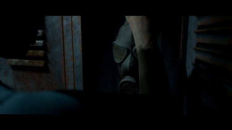 Theatrical Cut Act 2 Brad Gas Mask Locker Room