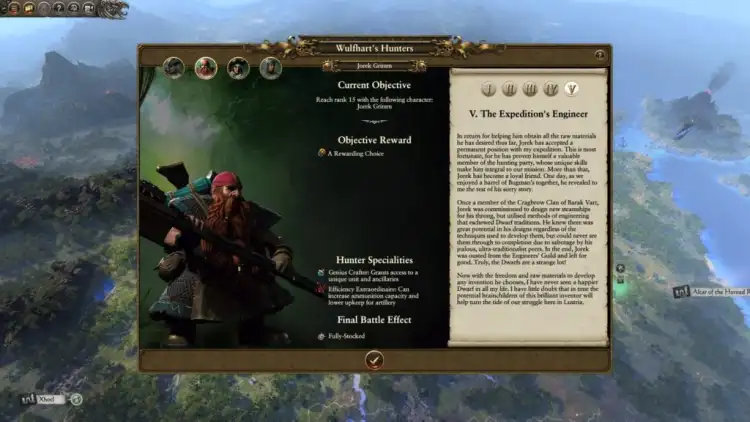 Legendary Hunters Guide Wulfhart Campaign Vermintide Ubersreik Total War Warhammer 2 The Huntsman And The Beast Dlc Dwarf