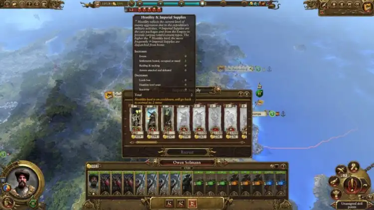 Total War Warhammer 2 Hunter And The Beast Dlc Markus Wulfhart Campaign Guide Emperor's Mandate, Imperial Supplies, Hostility 2