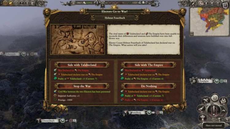 Total War Warhammer 2 Guide Balthasar Gelt Empire Rework Mortal Empires Confederation Fealty Imperial Authority Elector Counts Political Events Civil War