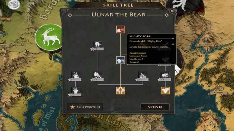 Ulnar Fantasy General 2 Guide Hero Skills Perks Skill Tree