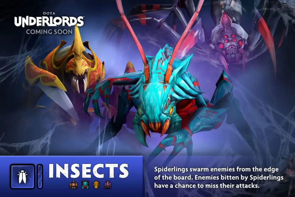Dota Underlords The Big Update Insect Alliance