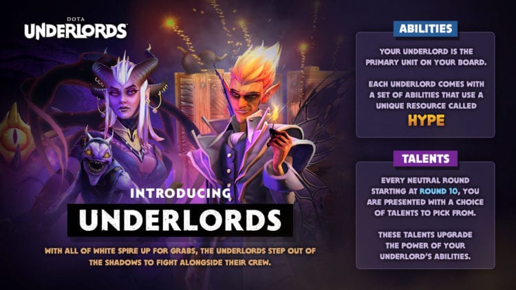 Dota Underlords The Big Update Underlords