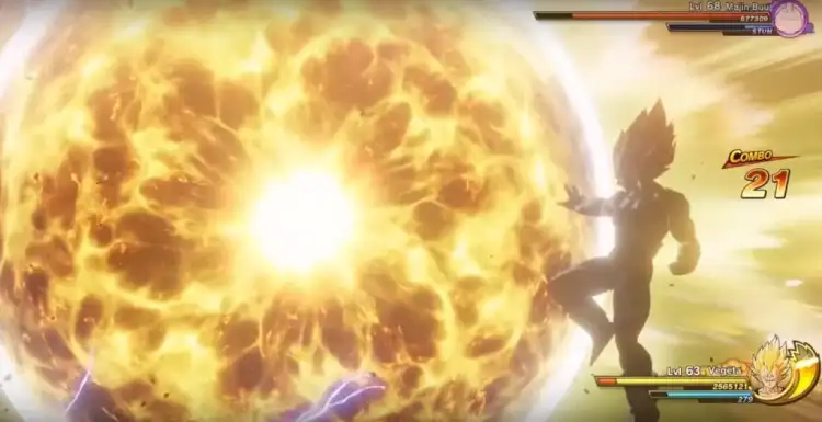 Dragon Ball Z Kakarot Vegeta Gameplay Trailer Big Bang Attack Majin Buu Explosion