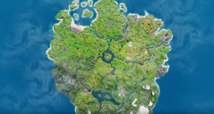 Fortnite Chapter 2 New Map Layout