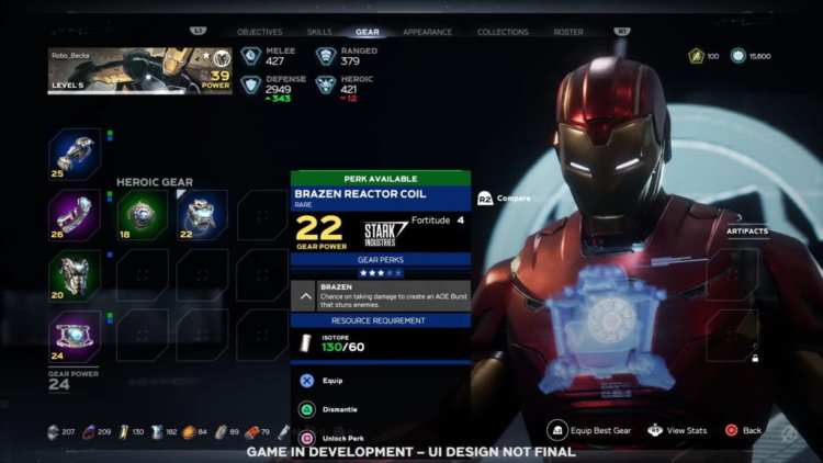 Marvel's Avengers Overview Trailer Game Features Iron Man Gear