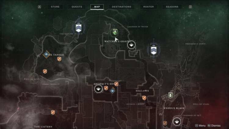 Nessus Barge Map