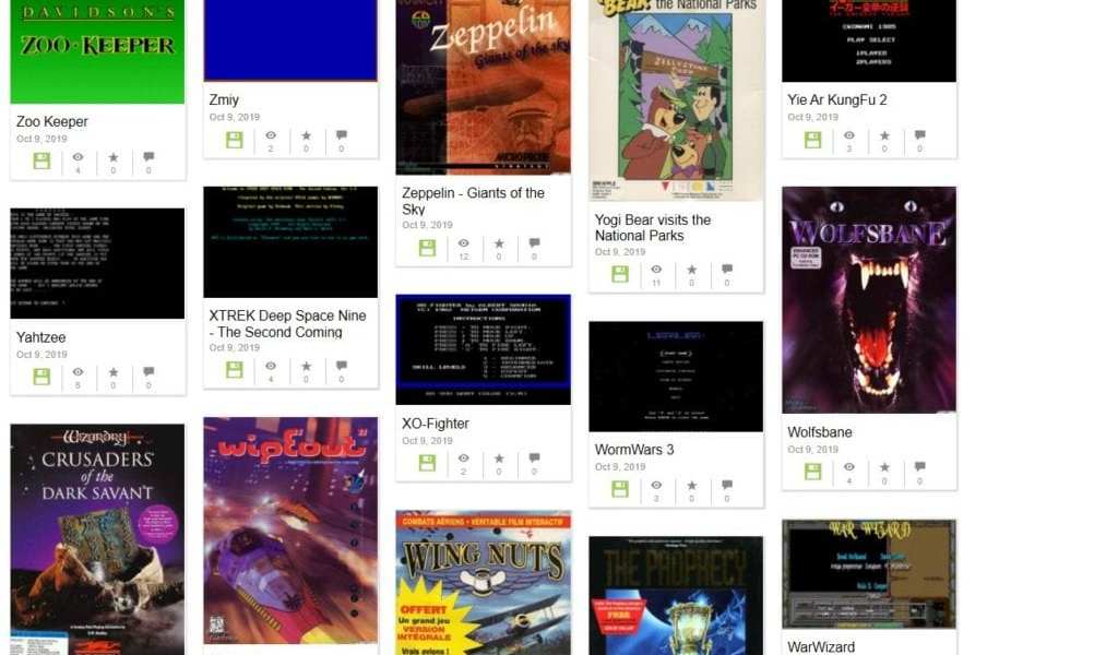 Internet Archive MS-DOS Games