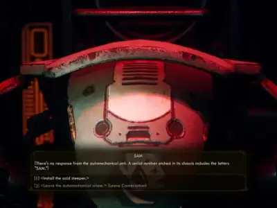 The Outer Worlds - How to repair SAM for The Cleaning Machine