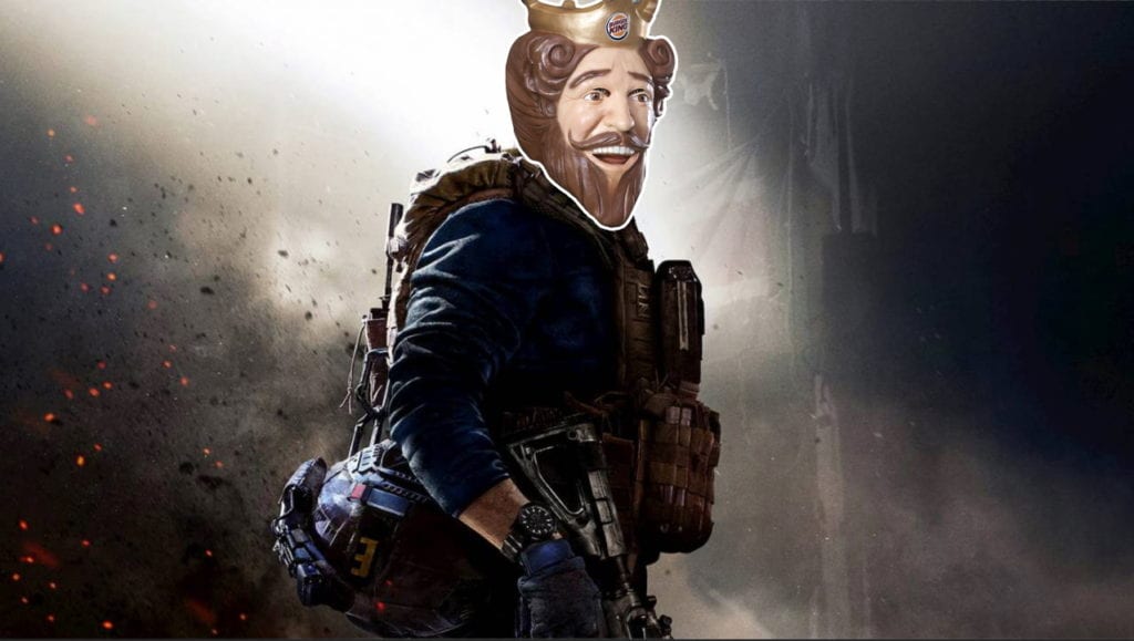 Call Of Duty Modern Warfare Burger King