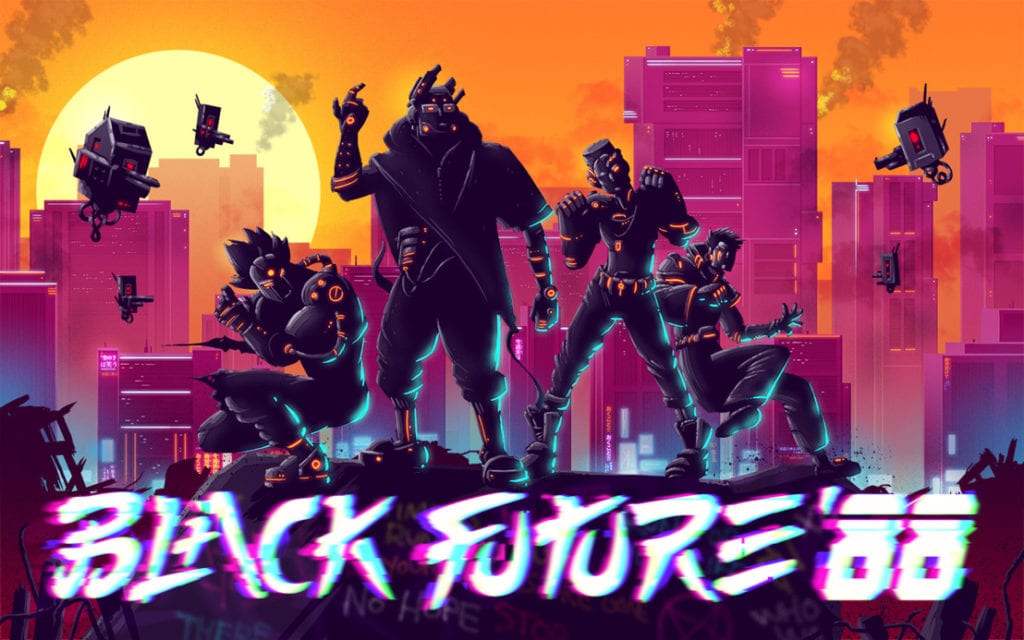 Black Future 88 Roguelike Dungeon Crawler 2d Action Shooter Launch Date