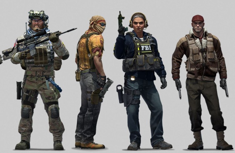 Counter Strike Global Offensive Operatoin Shattered Web Characters