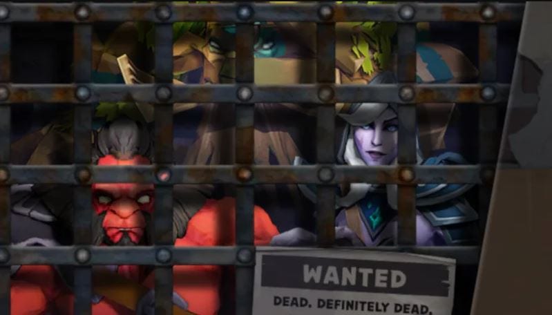 Dota Underlords Jail Update