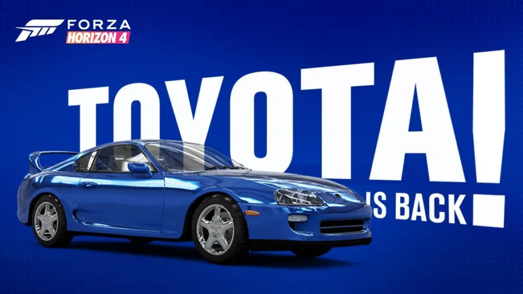 Forza Horizon 4 Toyota Returns