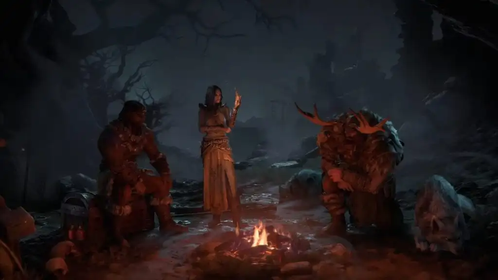 Diablo 4 Blizzcon Gameplay Trailer Classes Breaking Down Druid Sorceress Barbarian