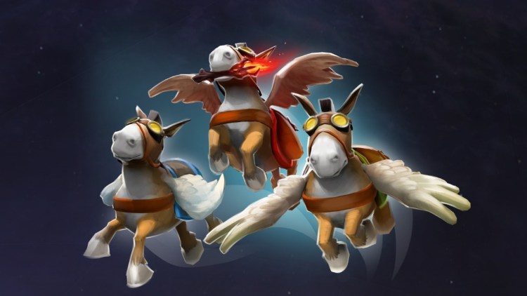 Dota 2 7.23 patch The Outlanders update Courier