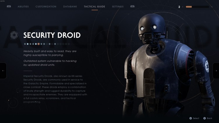 Star Wars Fallen Order Boss Fight Guide Security Droid