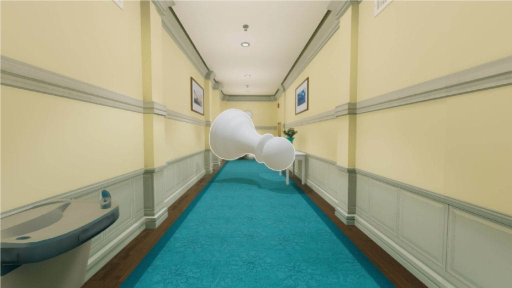 Superliminal Pc pillow castle