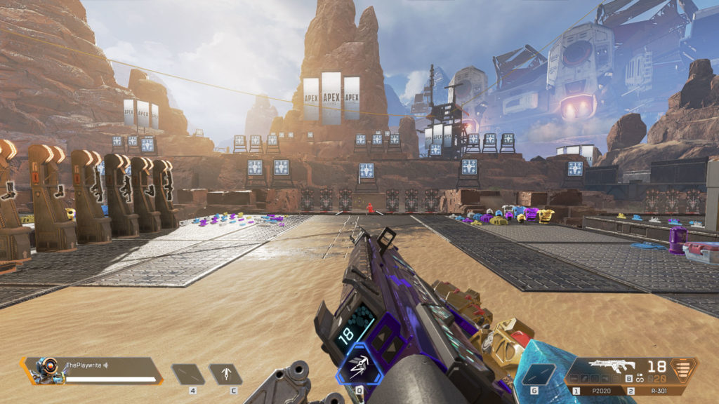 Apex Legends Firing Range Easter Egg Hint