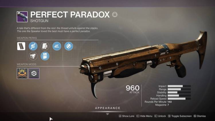Destiny 2 Season Of Dawn Perfect Paradox Shotgun Saint 14 Recovering The Past Guide Perks