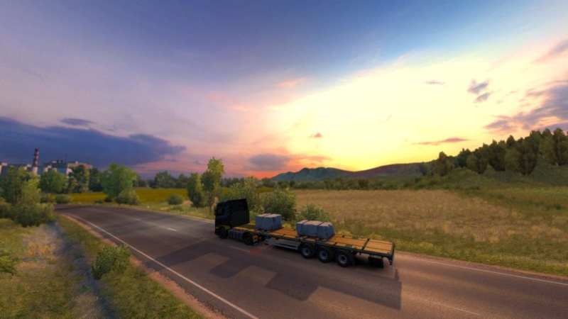 Euro Truck Simulator 2 Bulgaria Sunrise