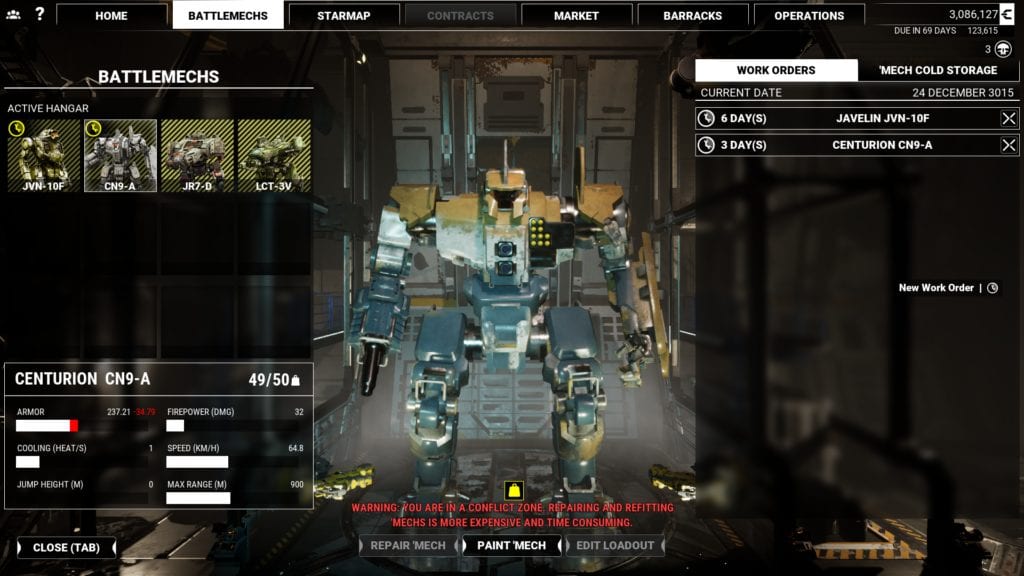 MechWarrior 5: Mercenaries guide equipment