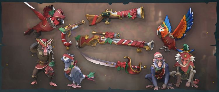 Sea Of Thieves Festival Of Giving Pirate Emprium Festive Cosmetics
