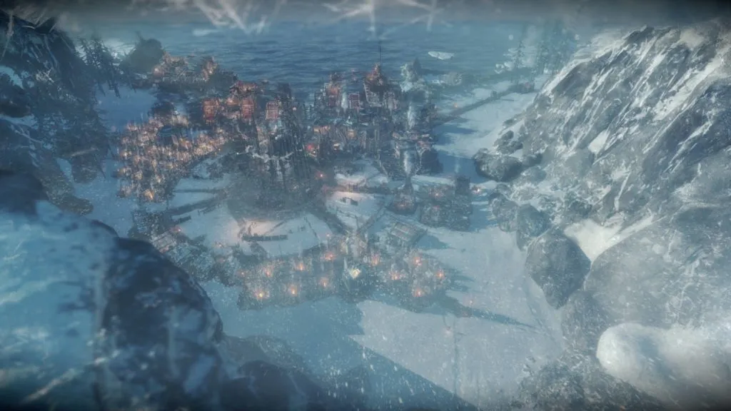 Frostpunk The Last Autumn Frosted City