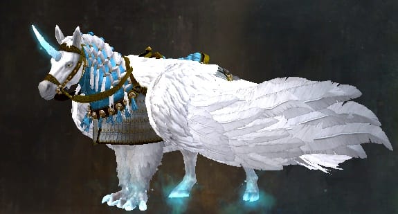 Pegasus mount Guild Wars 2 Living World: Shadow in the Ice season 5 episode 2 update