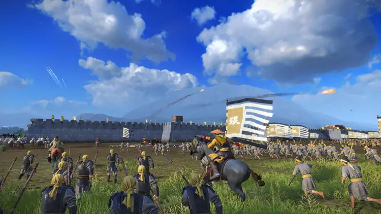 Yellow Turbans Guide Mandate Of Heaven Total War Three Kingdoms Zhang Jue Yellow Turban Rebellion Battle Advance