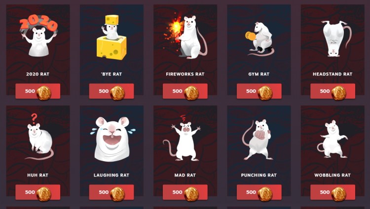 Steam Lunar Sale Year Of The Rat Chat Stickers