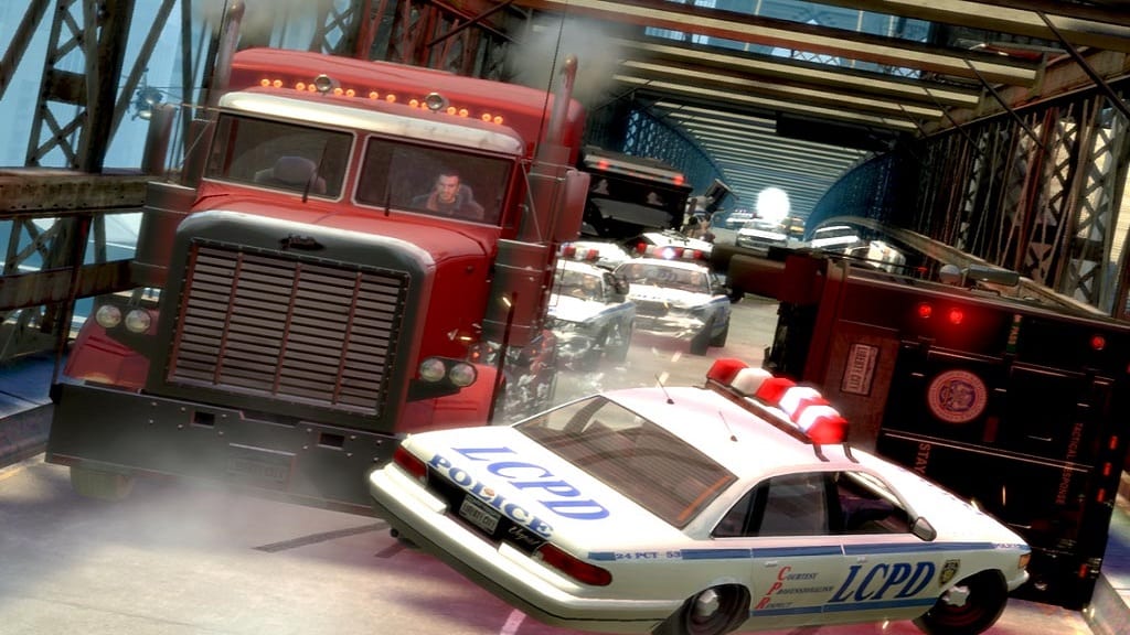 Grand Theft Auto IV Steam Police Chase