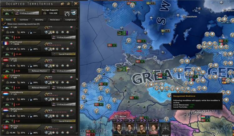 Hearts Of Iron 4 La Resistance Expansion Guide Spies Operatives Operations Intelligence Agency Resistance Collaboration Governments Occupied Territories Compliance
