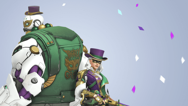 Overwatch Ashe Mardi Gras