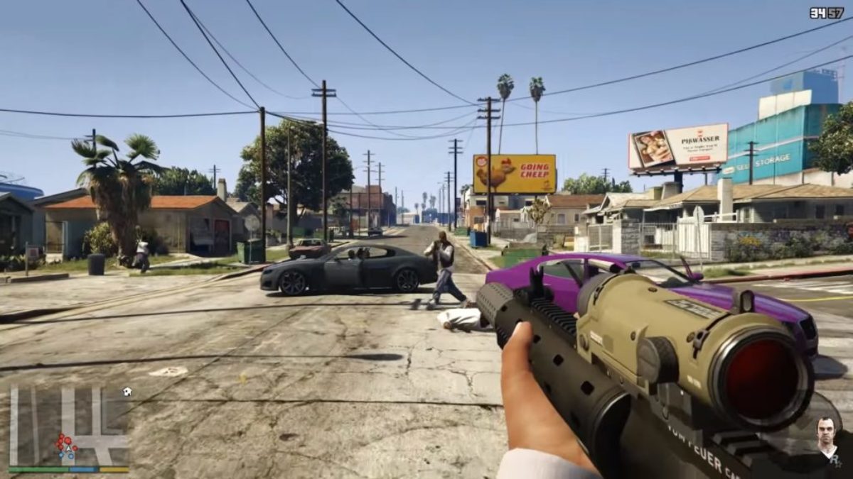 This GTA 5 Xbox 360 mod makes it run in first-person