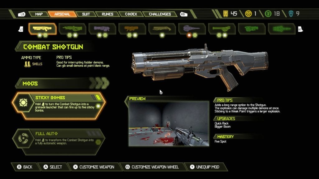 Doom Eternal The most useful mods, runes, and suit