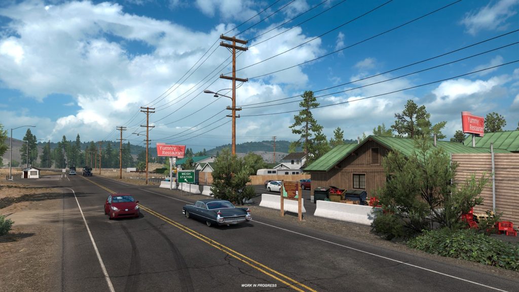 American Truck Simulator Idaho Historical Sign