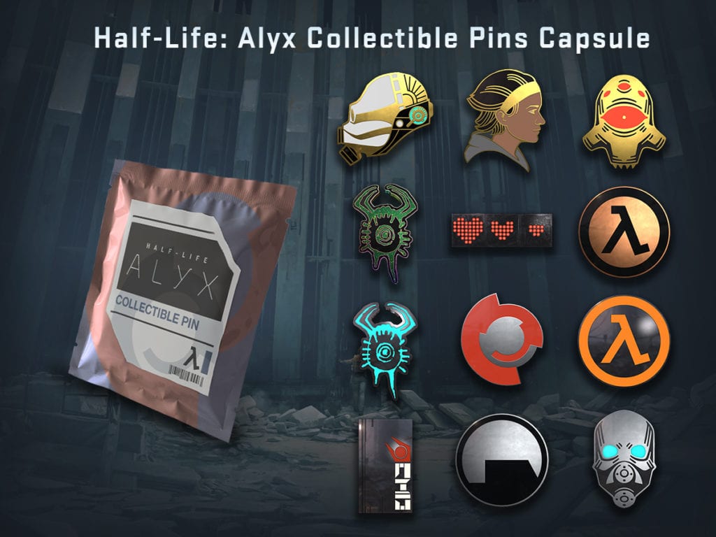 Cs Go Half Life Alyx Pins