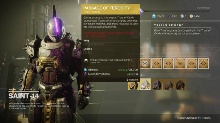 Destiny 2 Season Of The Worthy Trials Of Osiris Guide Best Weapons Trials Tips 3