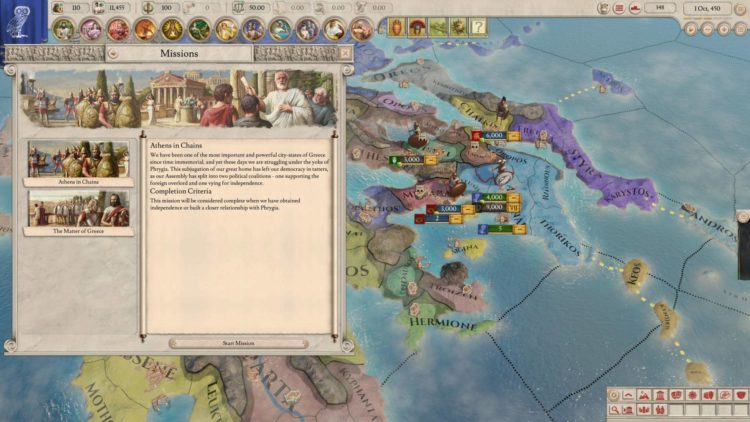 Imperator Rome Greek Missions Magna Graecia Dlc Archimedes Guide Athens, Sparta, Syracuse Missions Athens