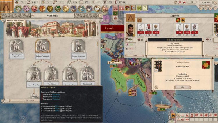 Imperator Rome Magna Graecia Dlc Archimedes Update Review Greek Missions Sparta 1