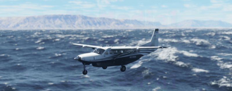 Microsoft Flight Simulator 2020 Caravan Sea Run