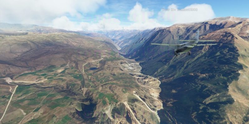 Microsoft Flight Simulator 2020 Peru Countryside