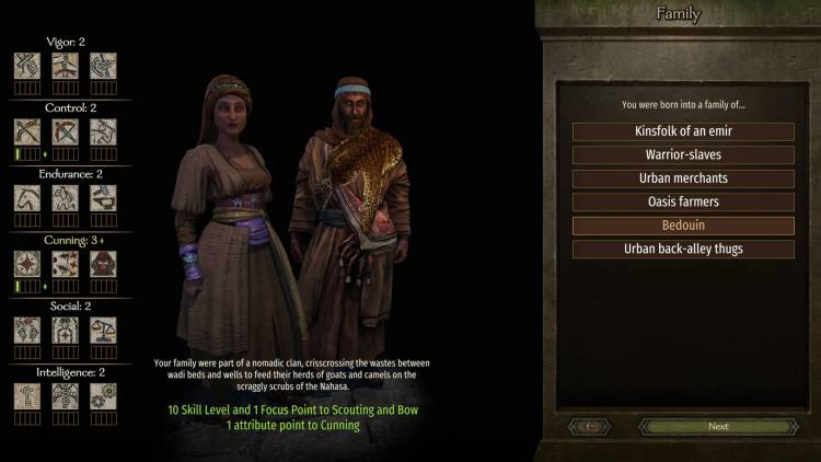 Mount & Blade Ii Bannerlord Mount And Blade 2 Bannerlord Character Creation Guide Background Attributes Culture Family