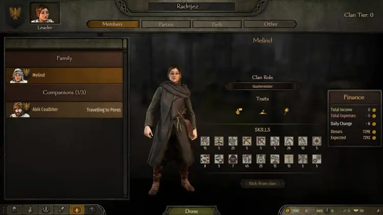 Mount & Blade Ii Bannerlord Mount And Blade Ii Bannerlord Guide Increase Party Size Steward Clan Page