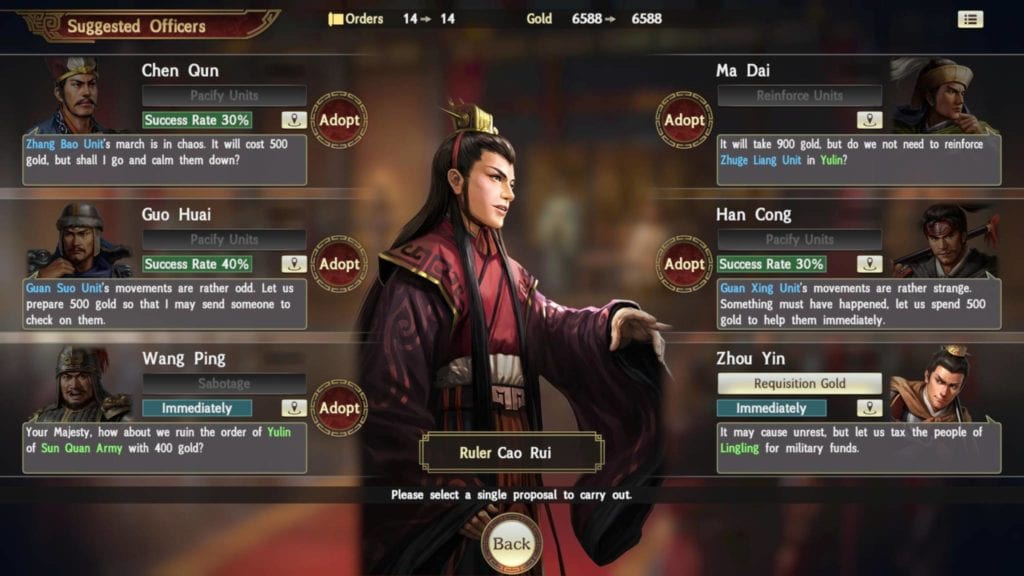 Romance of the Three Kingdoms XIV guide: Combat and officer skills